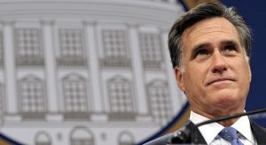 Republican presidential candidate Mitt Romney pictured in Washington, D.C., Dec. 7, 2011.