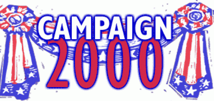 2000 Presidential Election campaign logo