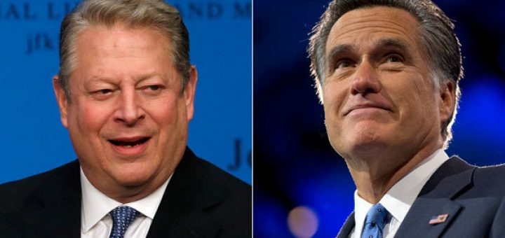 Al Gore and Mitt Romney.