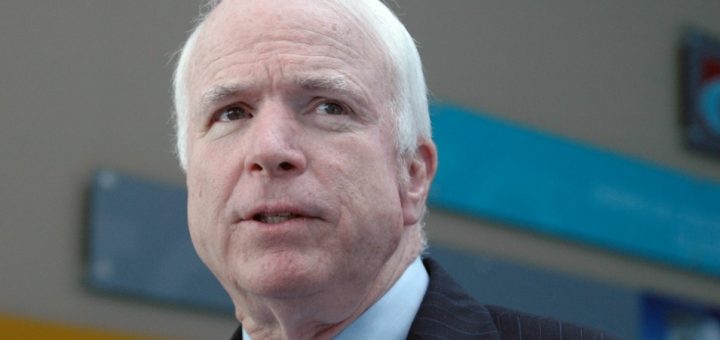 John McCain pictured in 2007.